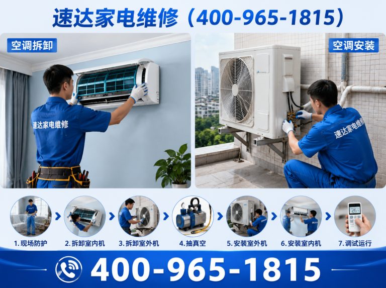 包头中央空调维修展示图